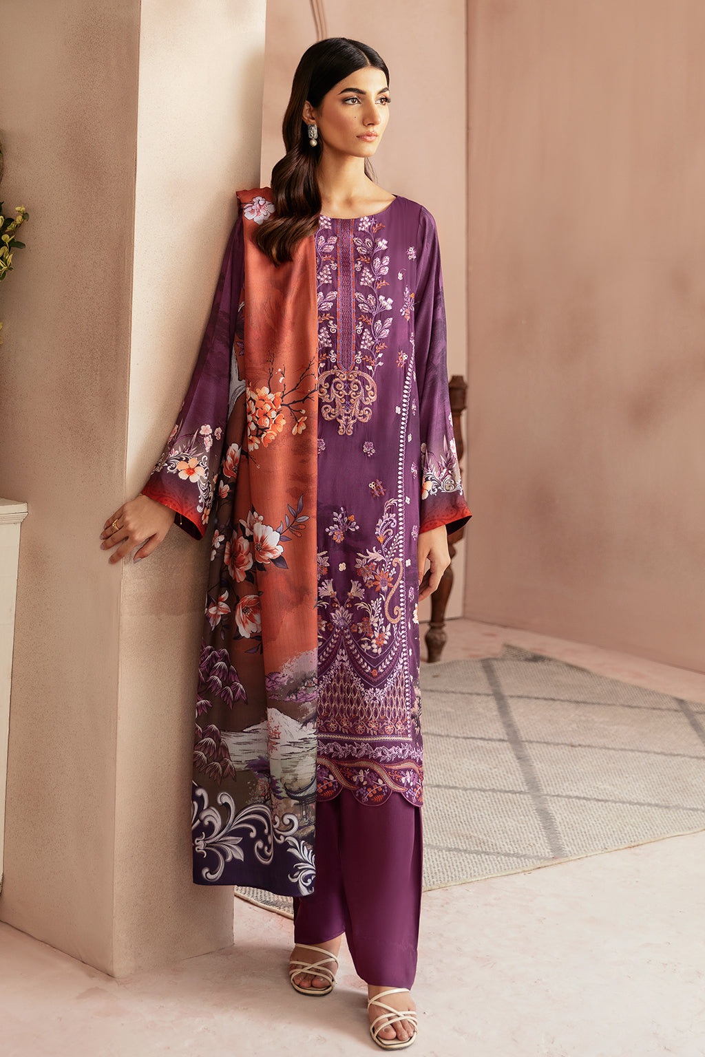 Ramsha | Riwaj Winter Collection | J-309 by Ramsha - Designer Dress - Type: Casual - Available at Libayah - 100% Original