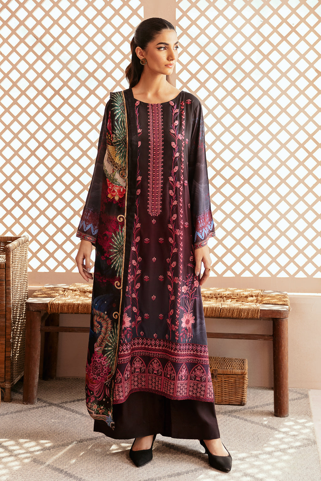 Ramsha | Riwaj Winter Collection | J-305 by Ramsha - Designer Dress - Type: Casual - Available at Libayah - 100% Original