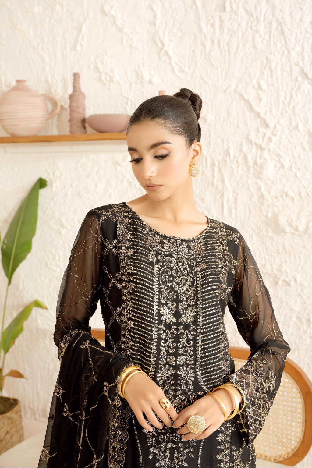 Ramsha | Sonehri Collection | BB-107 by Ramsha - Designer Dress - Type: Ladies Clothes - Available at Libayah - 100% Original
