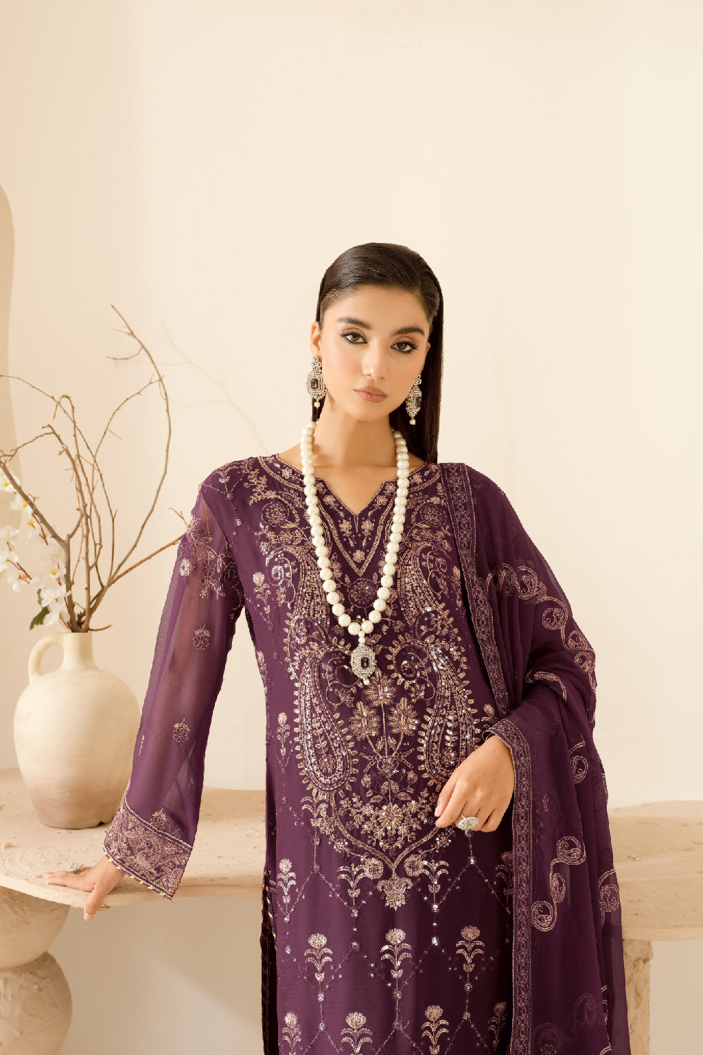 Ramsha | Sonehri Collection | BB-109 by Ramsha - Designer Dress - Type: Ladies Clothes - Available at Libayah - 100% Original