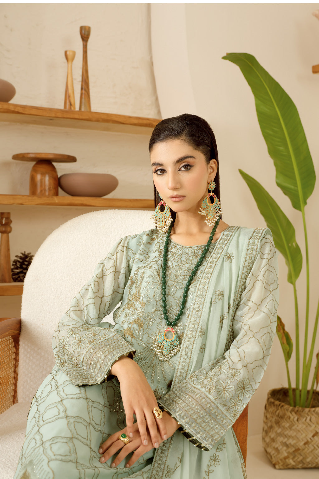 Ramsha | Sonehri Collection | BB-106 by Ramsha - Designer Dress - Type: Ladies Clothes - Available at Libayah - 100% Original