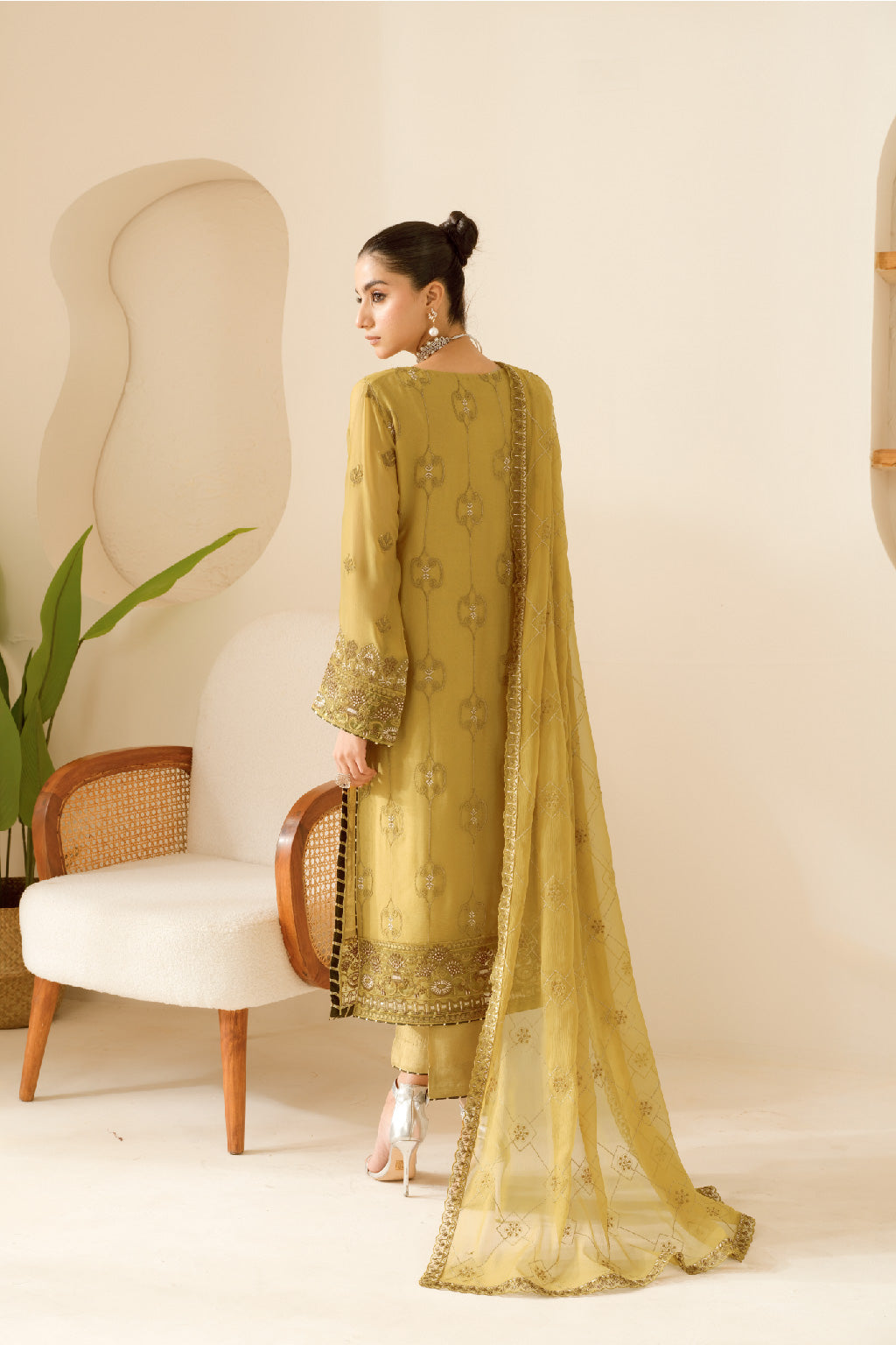 Ramsha | Sonehri Collection | BB-108 by Ramsha - Designer Dress - Type: Ladies Clothes - Available at Libayah - 100% Original