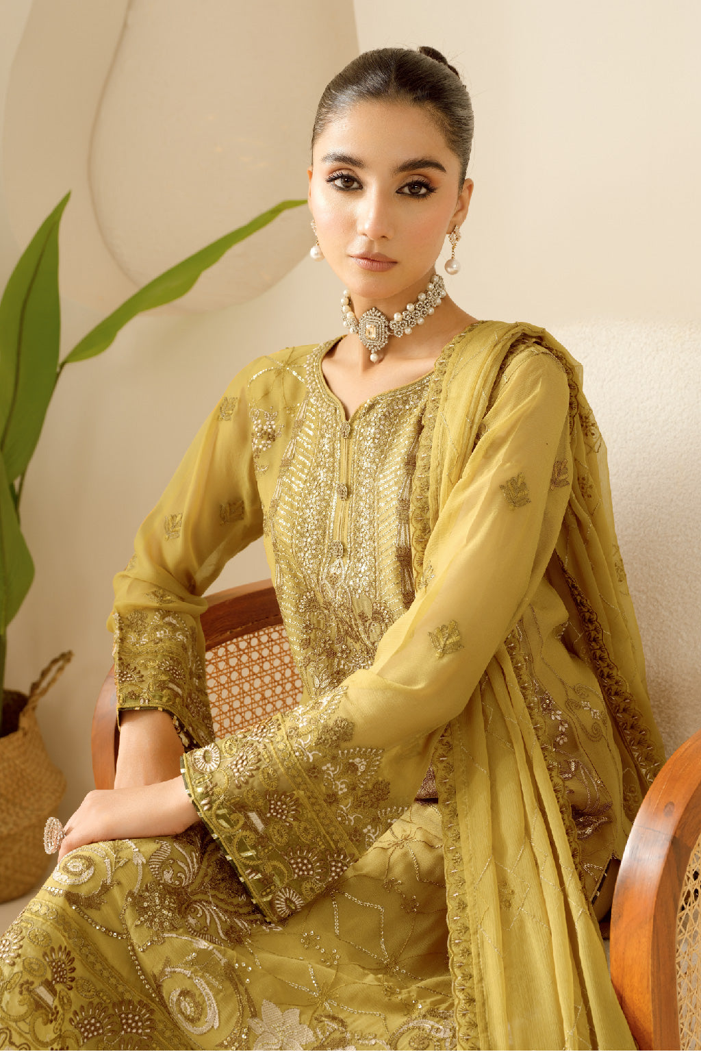 Ramsha | Sonehri Collection | BB-108 by Ramsha - Designer Dress - Type: Ladies Clothes - Available at Libayah - 100% Original