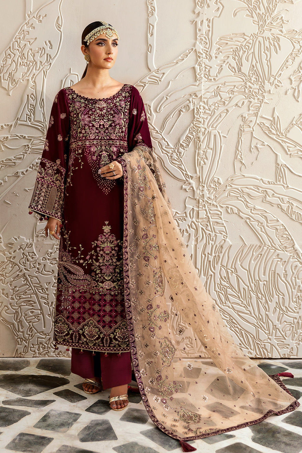 Ramsha | Velvet Collection | V-601 by Ramsha - Designer Dress - Type: Ladies Clothes - Available at Libayah - 100% Original
