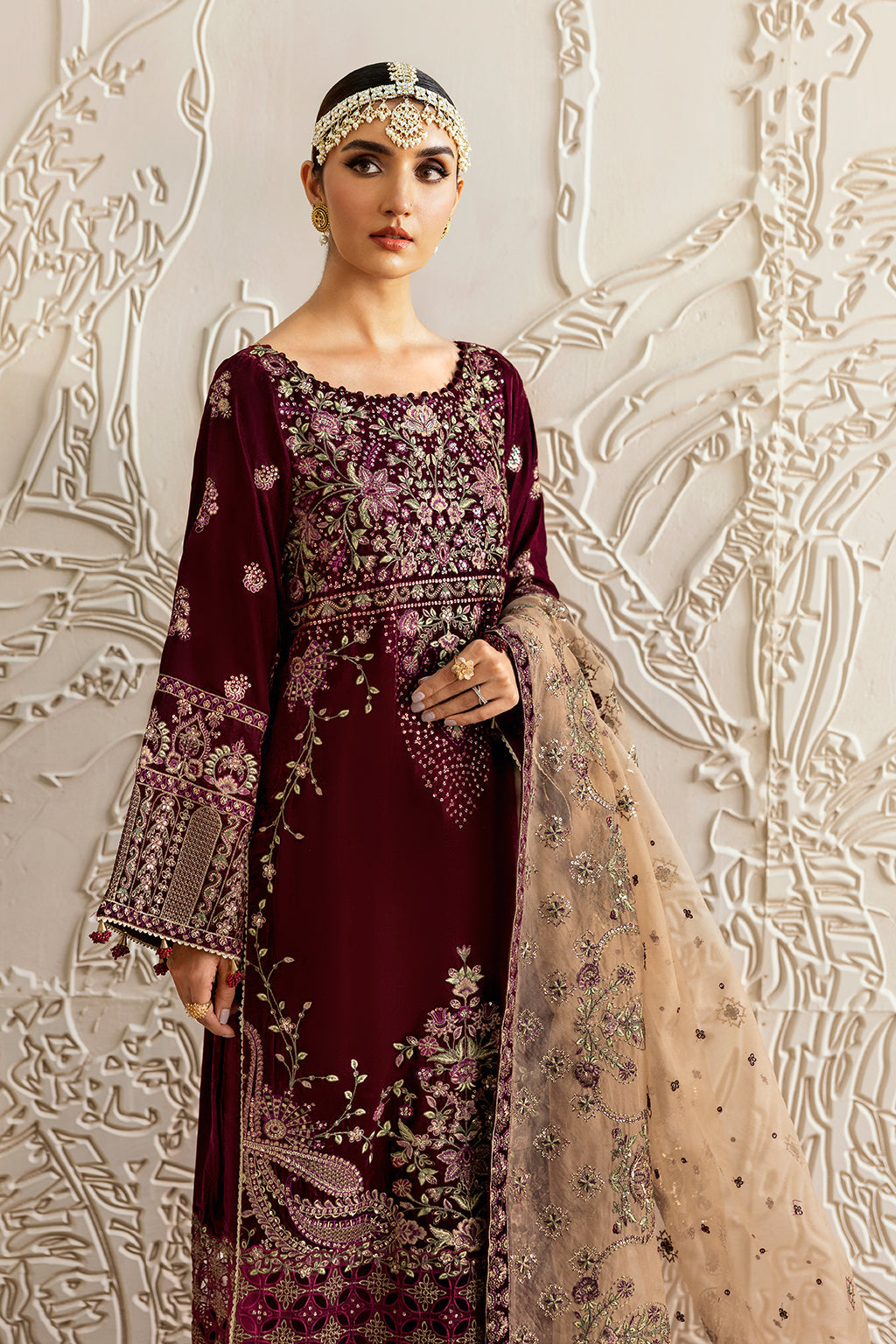 Ramsha | Velvet Collection | V-601 by Ramsha - Designer Dress - Type: Ladies Clothes - Available at Libayah - 100% Original