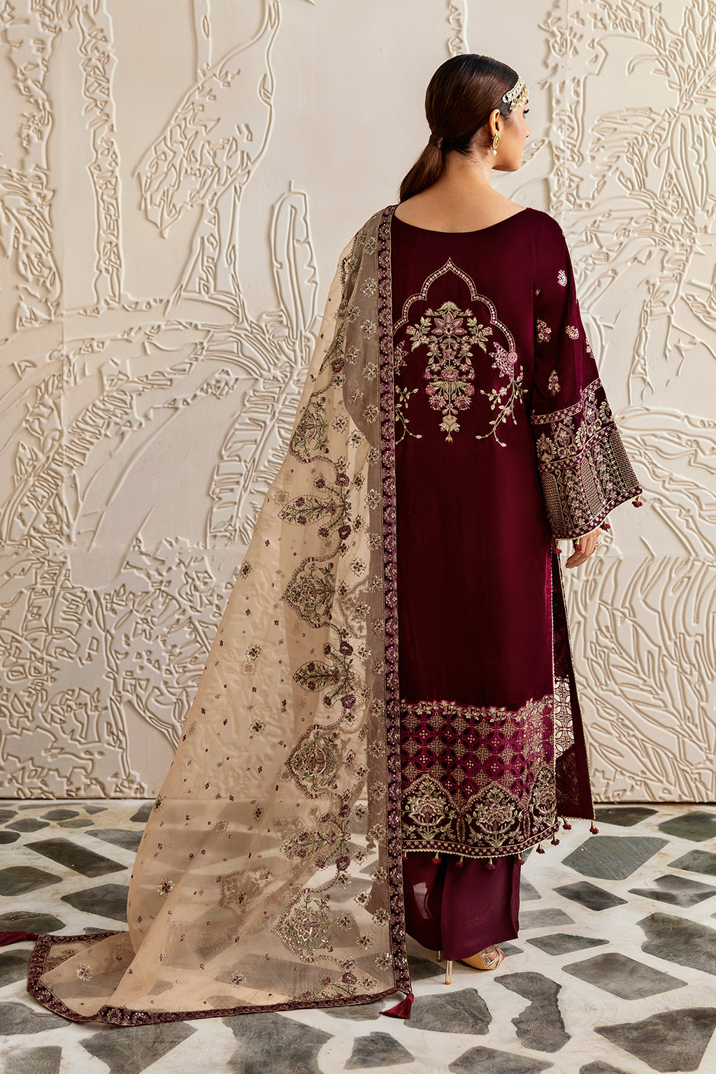 Ramsha | Velvet Collection | V-601 by Ramsha - Designer Dress - Type: Ladies Clothes - Available at Libayah - 100% Original