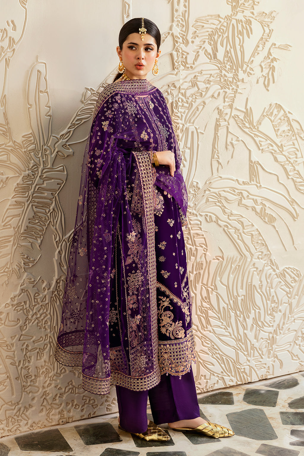 Ramsha | Velvet Collection | V-602 by Ramsha - Designer Dress - Type: Ladies Clothes - Available at Libayah - 100% Original