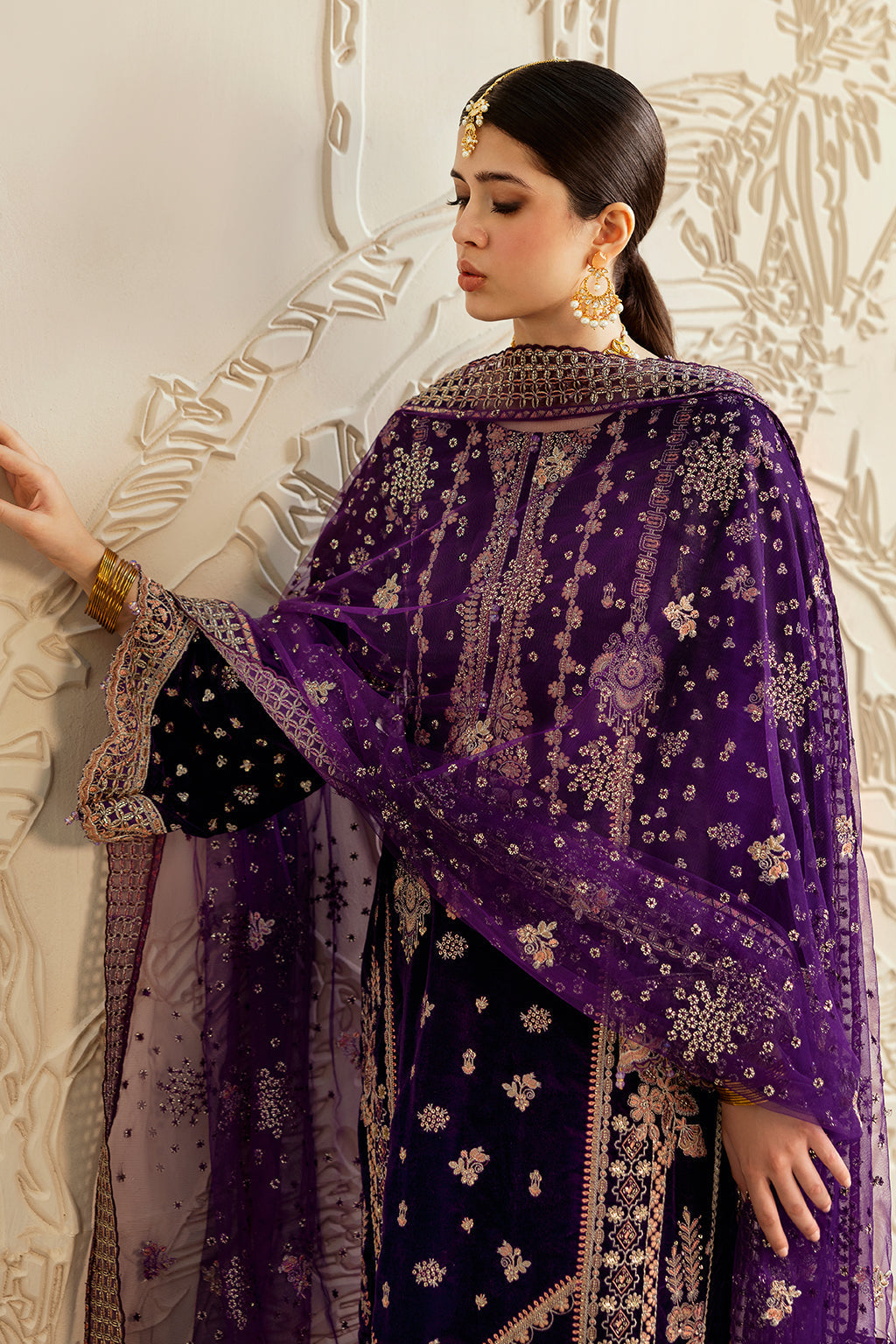 Ramsha | Velvet Collection | V-602 by Ramsha - Designer Dress - Type: Ladies Clothes - Available at Libayah - 100% Original