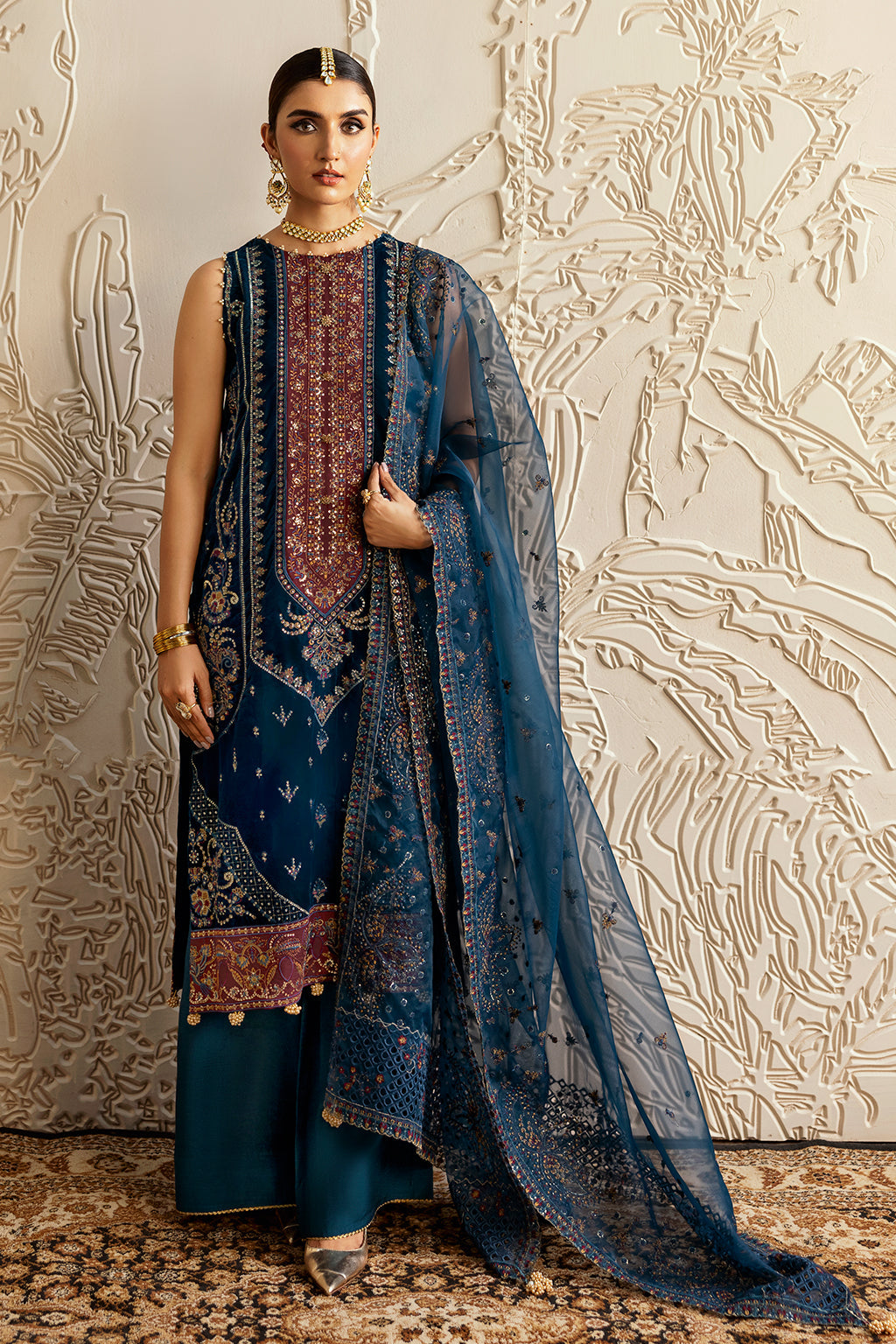 Ramsha | Velvet Collection | V-604 by Ramsha - Designer Dress - Type: Ladies Clothes - Available at Libayah - 100% Original