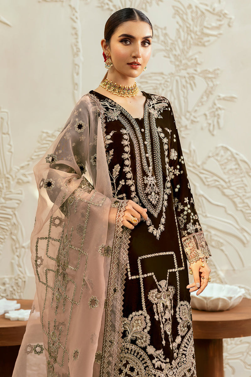 Ramsha | Velvet Collection | V-606 by Ramsha - Designer Dress - Type: Ladies Clothes - Available at Libayah - 100% Original