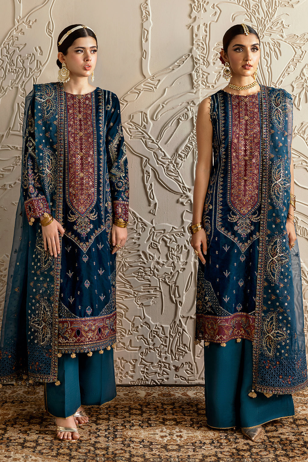 Ramsha | Velvet Collection | V-604 by Ramsha - Designer Dress - Type: Ladies Clothes - Available at Libayah - 100% Original