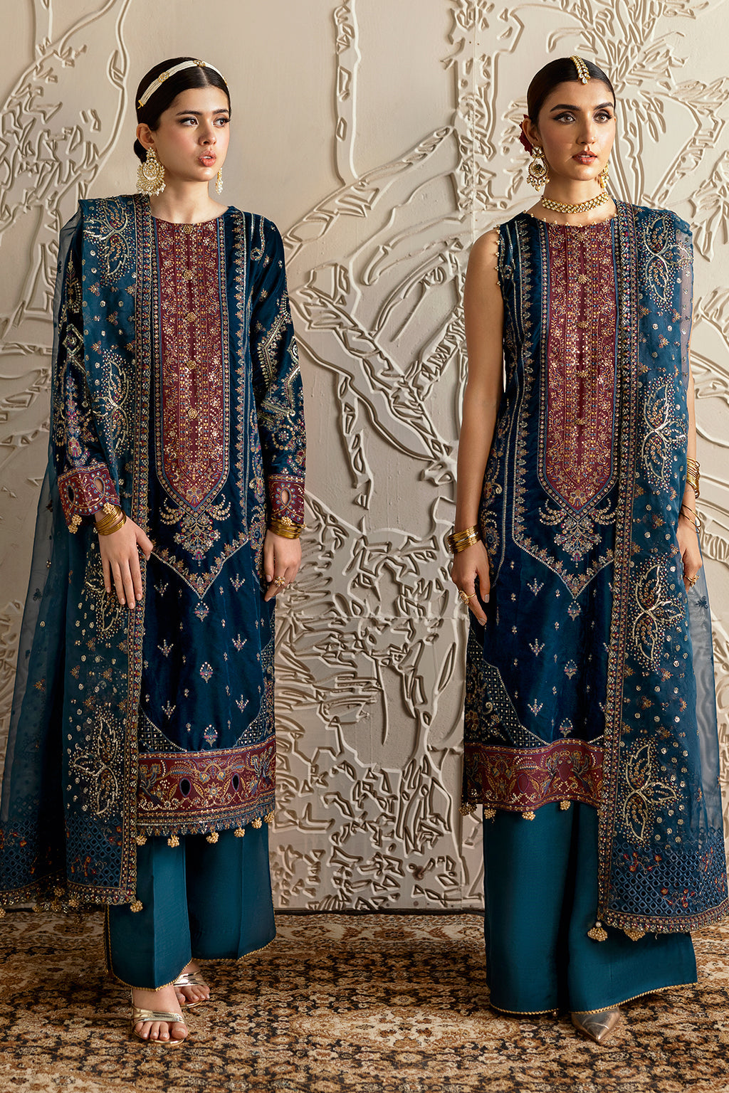 Ramsha | Velvet Collection | V-604 by Ramsha - Designer Dress - Type: Ladies Clothes - Available at Libayah - 100% Original