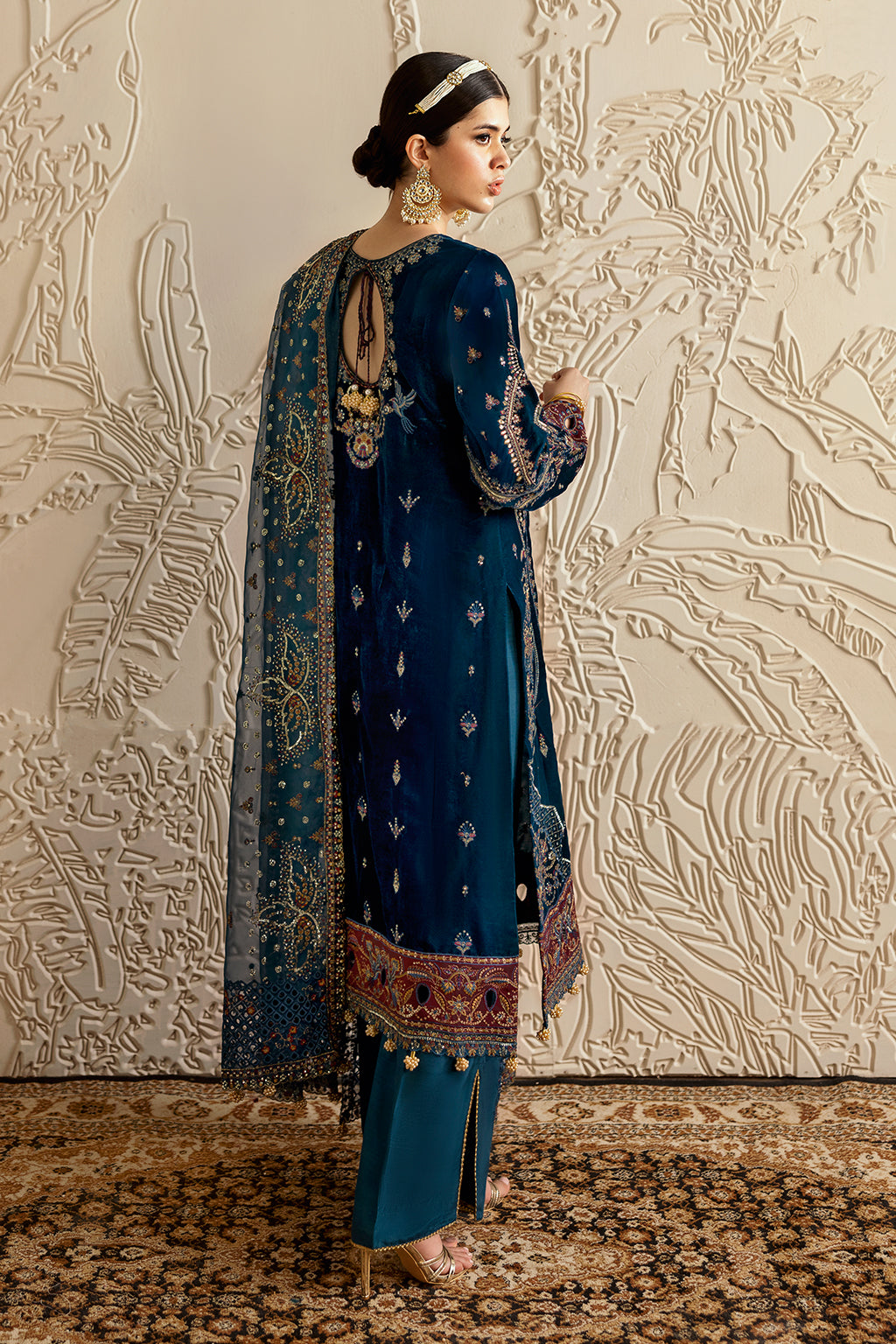 Ramsha | Velvet Collection | V-604 by Ramsha - Designer Dress - Type: Ladies Clothes - Available at Libayah - 100% Original