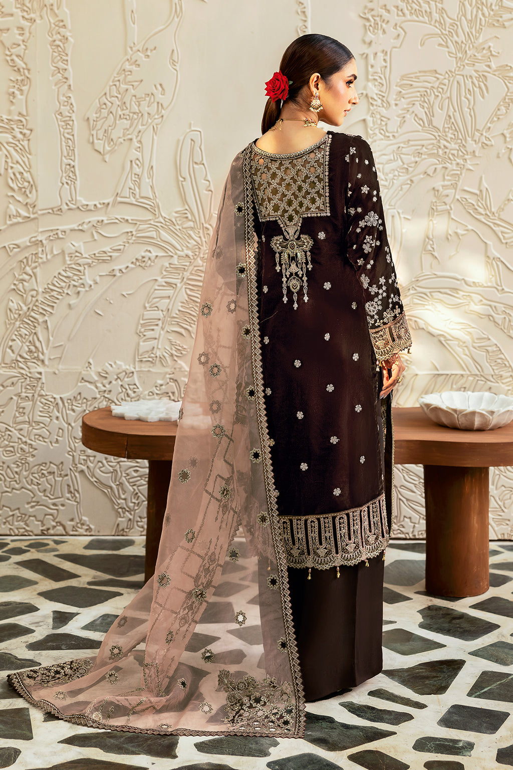 Ramsha | Velvet Collection | V-606 by Ramsha - Designer Dress - Type: Ladies Clothes - Available at Libayah - 100% Original