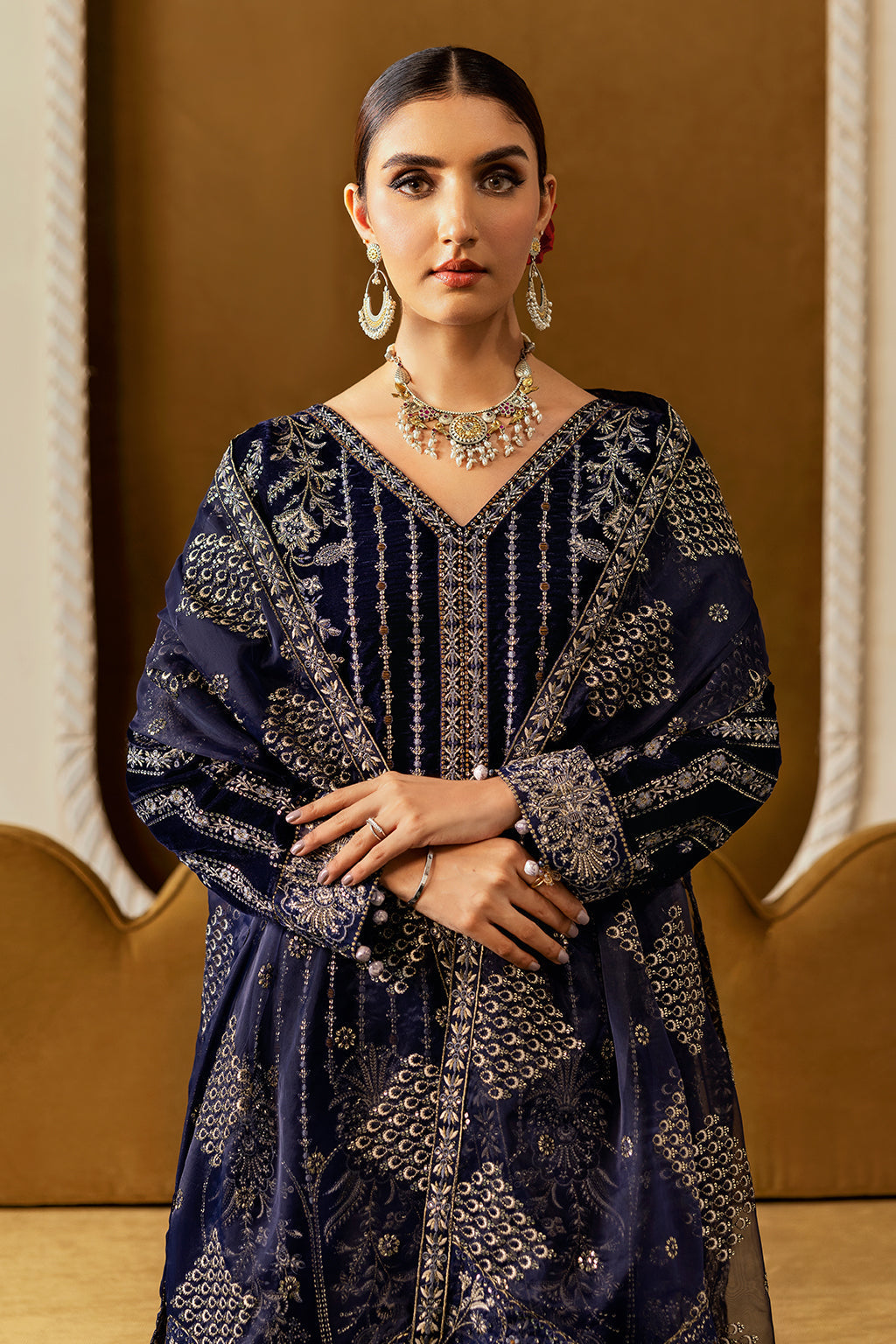 Ramsha | Velvet Collection | V-608 by Ramsha - Designer Dress - Type: Ladies Clothes - Available at Libayah - 100% Original