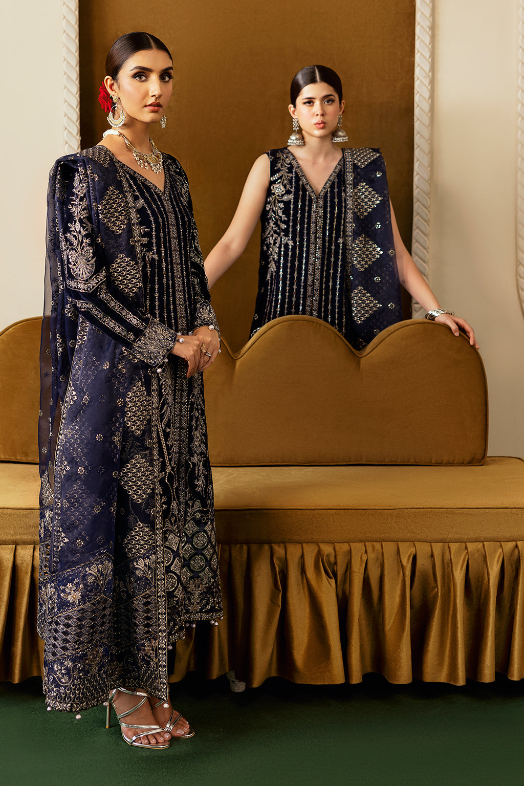 Ramsha | Velvet Collection | V-608 by Ramsha - Designer Dress - Type: Ladies Clothes - Available at Libayah - 100% Original
