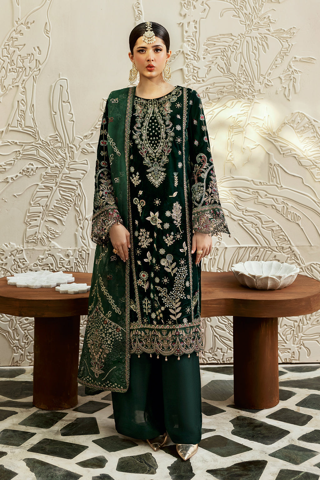 Ramsha | Velvet Collection | V-607 by Ramsha - Designer Dress - Type: Ladies Clothes - Available at Libayah - 100% Original