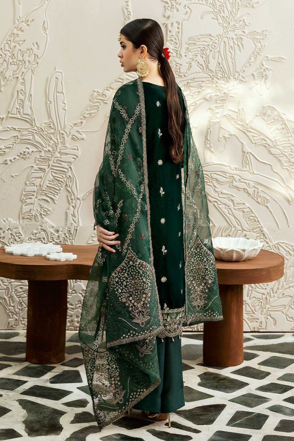 Ramsha | Velvet Collection | V-607 by Ramsha - Designer Dress - Type: Ladies Clothes - Available at Libayah - 100% Original