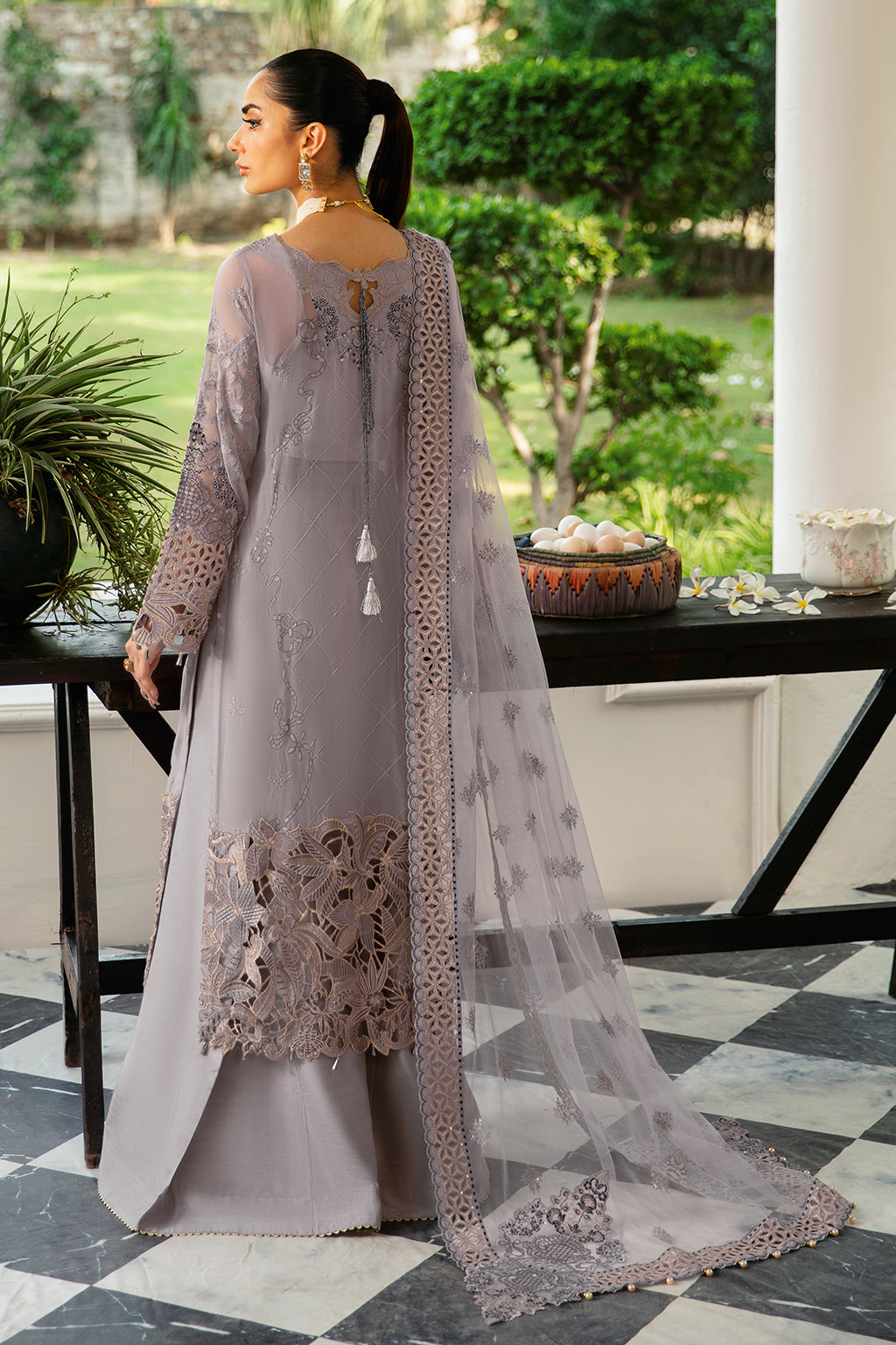 Ramsha | Dastak Luxury Chiffon Collection |  Q-104 by Ramsha - Designer Dress - Type: Ladies Clothes - Available at Libayah - 100% Original