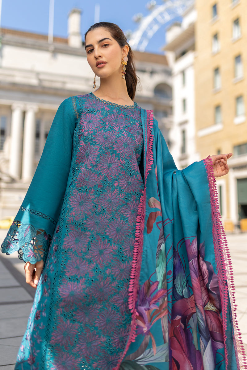 Rangrasiya | Carnation Winter Shawl | Ella by Rangrasiya - Designer Dress - Type: Ladies Clothes - Available at Libayah - 100% Original