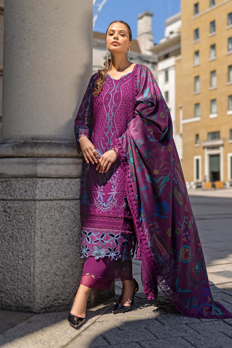 Rangrasiya | Carnation Winter Shawl | Freya by Rangrasiya - Designer Dress - Type: Ladies Clothes - Available at Libayah - 100% Original