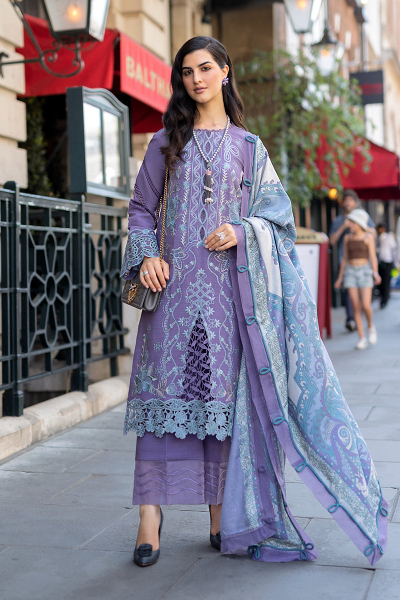 Rangrasiya | Carnation Winter Shawl | Lavender by Rangrasiya - Designer Dress - Type: Ladies Clothes - Available at Libayah - 100% Original