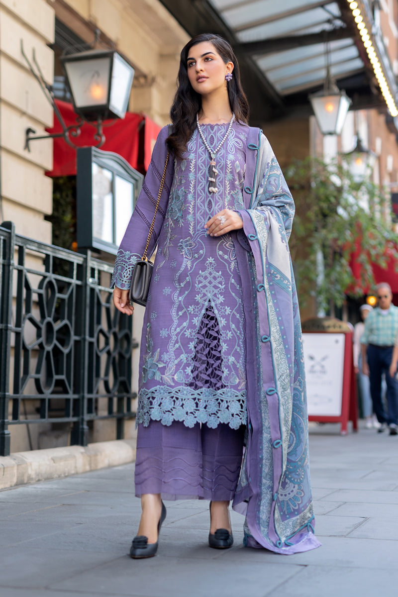 Rangrasiya | Carnation Winter Shawl | Lavender by Rangrasiya - Designer Dress - Type: Ladies Clothes - Available at Libayah - 100% Original