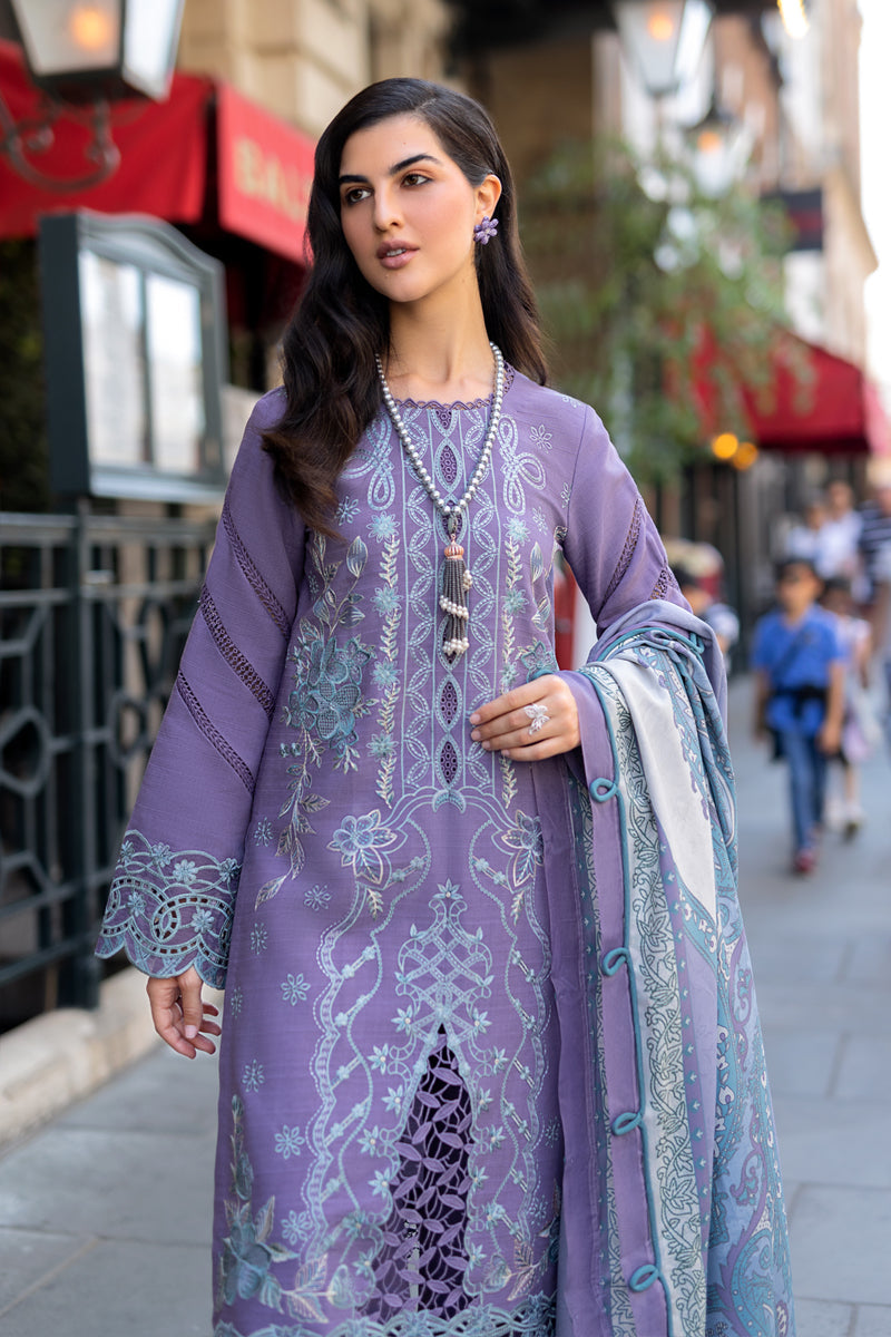 Rangrasiya | Carnation Winter Shawl | Lavender by Rangrasiya - Designer Dress - Type: Ladies Clothes - Available at Libayah - 100% Original