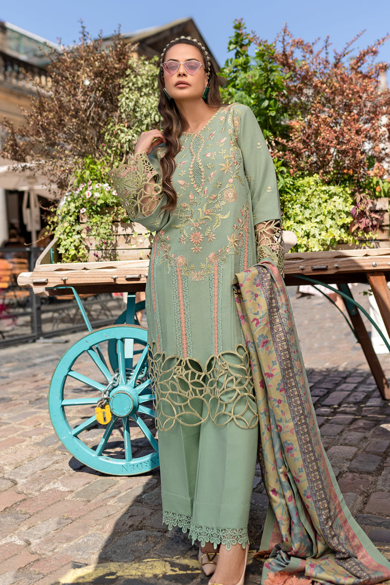 Rangrasiya | Carnation Winter Shawl | Lisa by Rangrasiya - Designer Dress - Type: Ladies Clothes - Available at Libayah - 100% Original