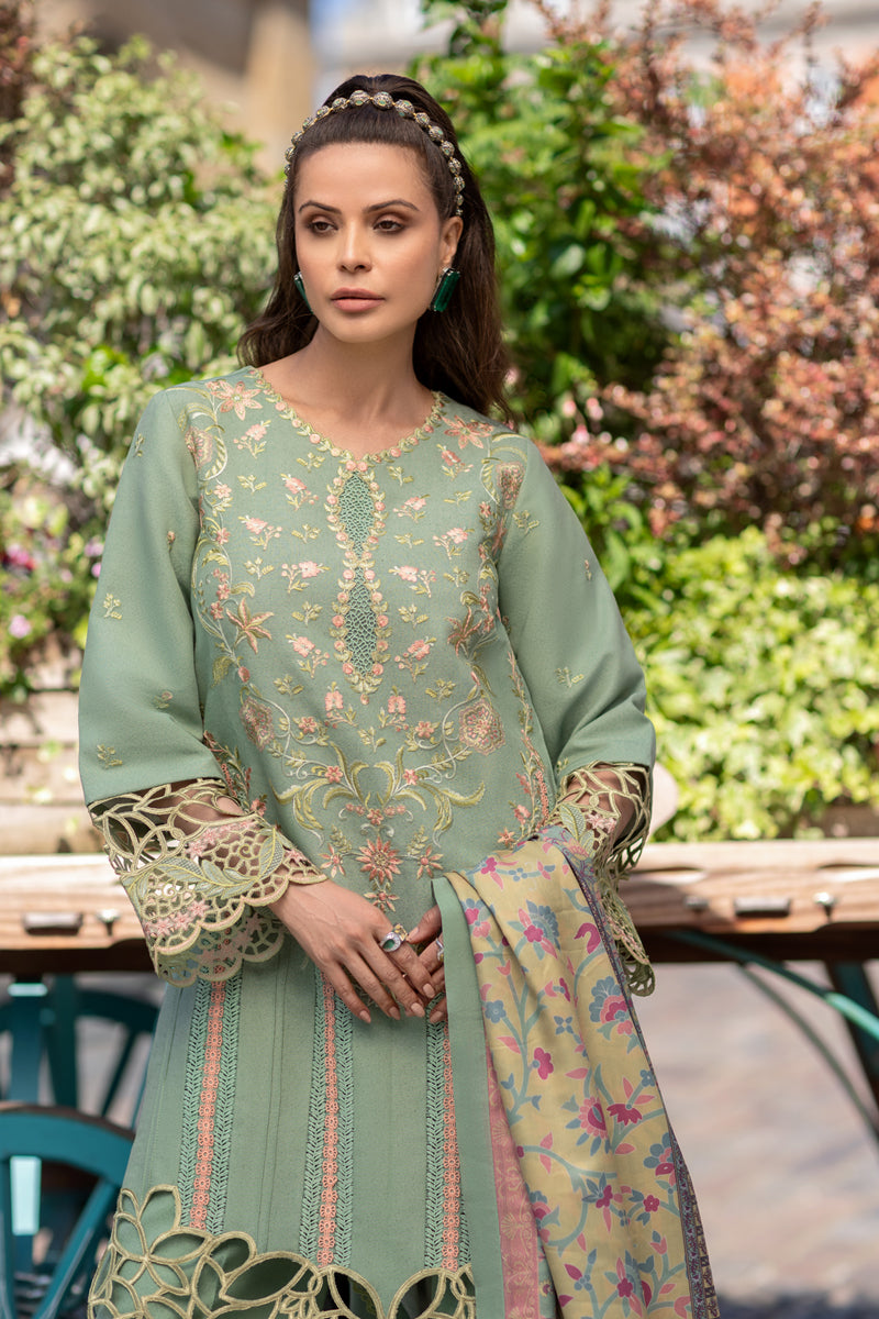 Rangrasiya | Carnation Winter Shawl | Lisa by Rangrasiya - Designer Dress - Type: Ladies Clothes - Available at Libayah - 100% Original
