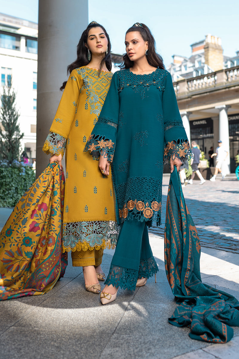 Rangrasiya | Carnation Winter Shawl | Erica by Rangrasiya - Designer Dress - Type: Ladies Clothes - Available at Libayah - 100% Original