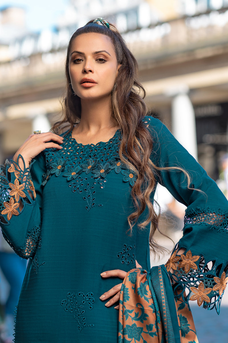 Rangrasiya | Carnation Winter Shawl | Erica by Rangrasiya - Designer Dress - Type: Ladies Clothes - Available at Libayah - 100% Original