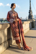 Rangrasiya | Carnation Winter Shawl | Ava by Rangrasiya - Designer Dress - Type: Ladies Clothes - Available at Libayah - 100% Original