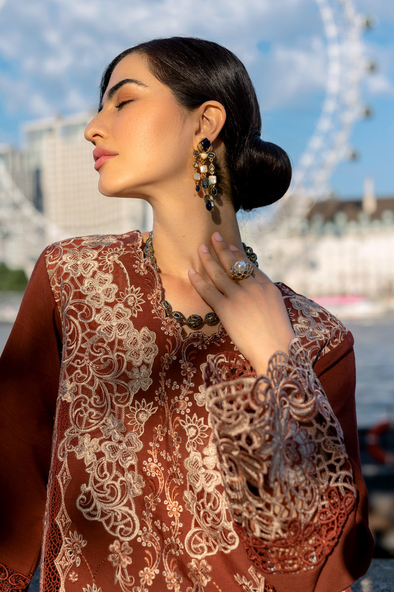 Rangrasiya | Carnation Winter Shawl | Ava by Rangrasiya - Designer Dress - Type: Ladies Clothes - Available at Libayah - 100% Original