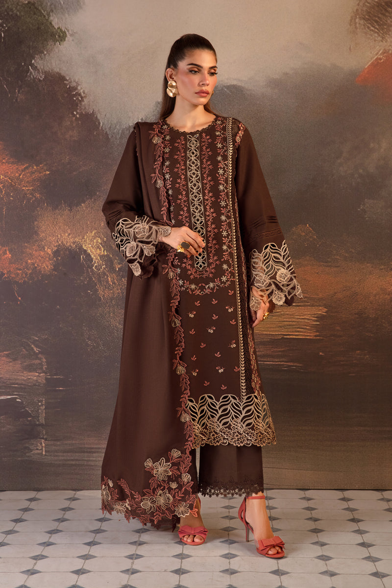 Rangrasiya | Premium Winter Edit 24 |  Hot Choclate by Rangrasiya - Designer Dress - Type: Ladies Clothes - Available at Libayah - 100% Original