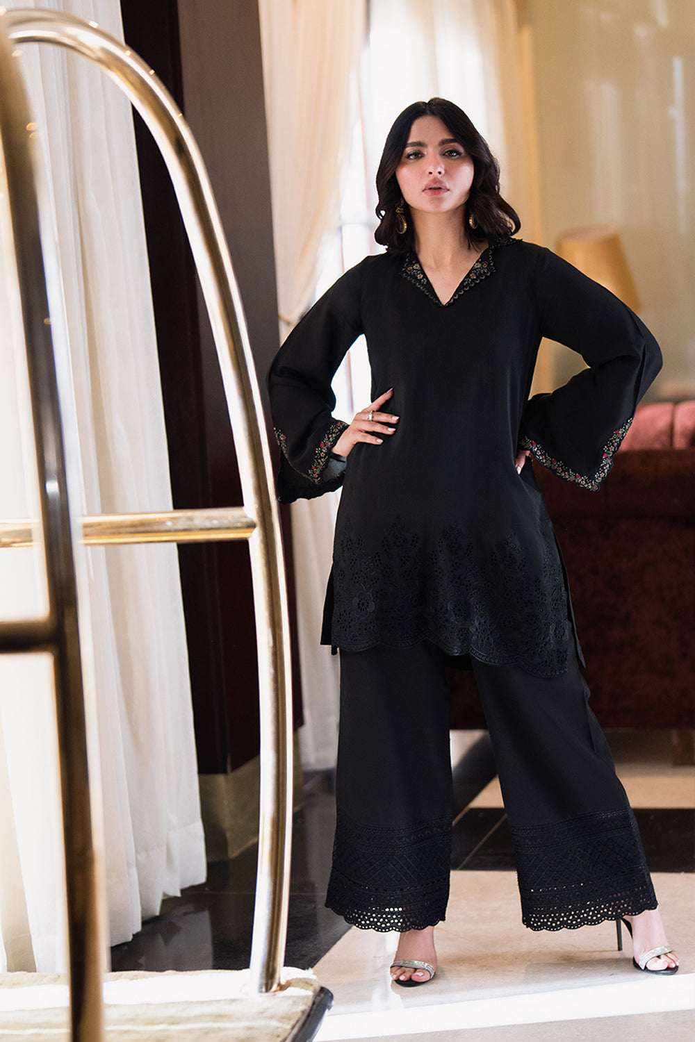 Azure | Diva Formals | Raven Glow by Azure - Designer Dress  - Type : Ladies Clothes - Available at Libayah - 100% Original 