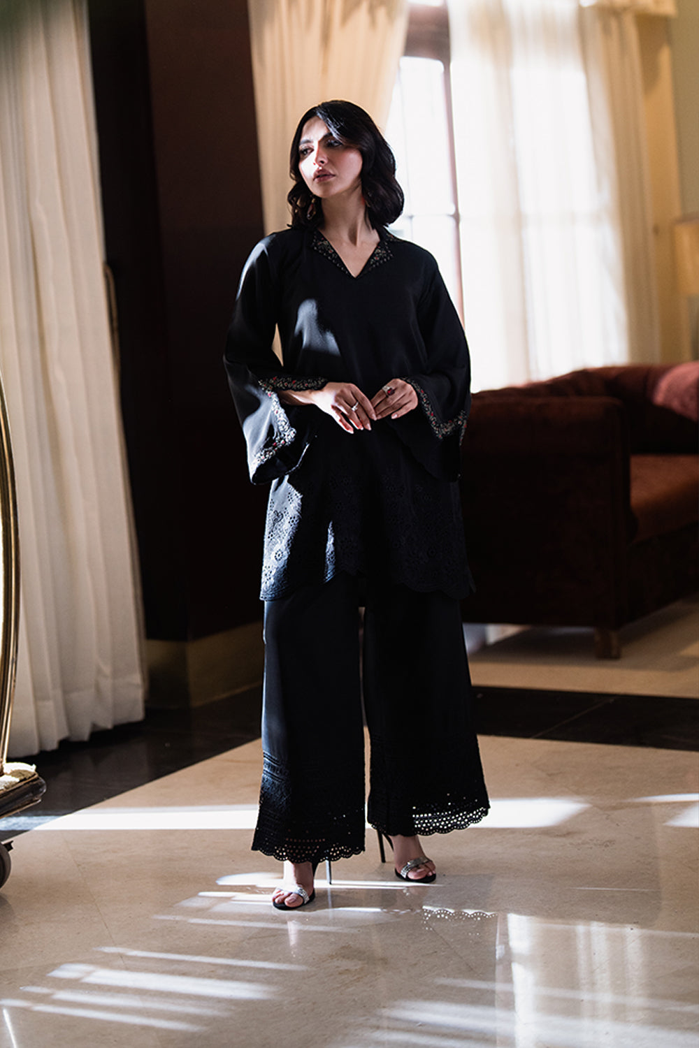 Azure | Diva Formals | Raven Glow by Azure - Designer Dress  - Type : Ladies Clothes - Available at Libayah - 100% Original 