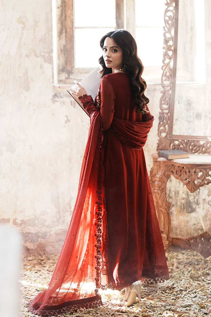 Azure | Ensembles Embroidered Formals | Red Mist by Azure - Designer Dress - Type: Ladies Clothes - Available at Libayah - 100% Original