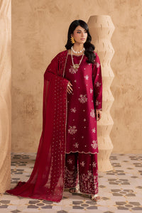 Batik | Festive Eid 26 | Red Queen - by Libayah - Registered Vendor of : Batik - 100% Original Designer Dress