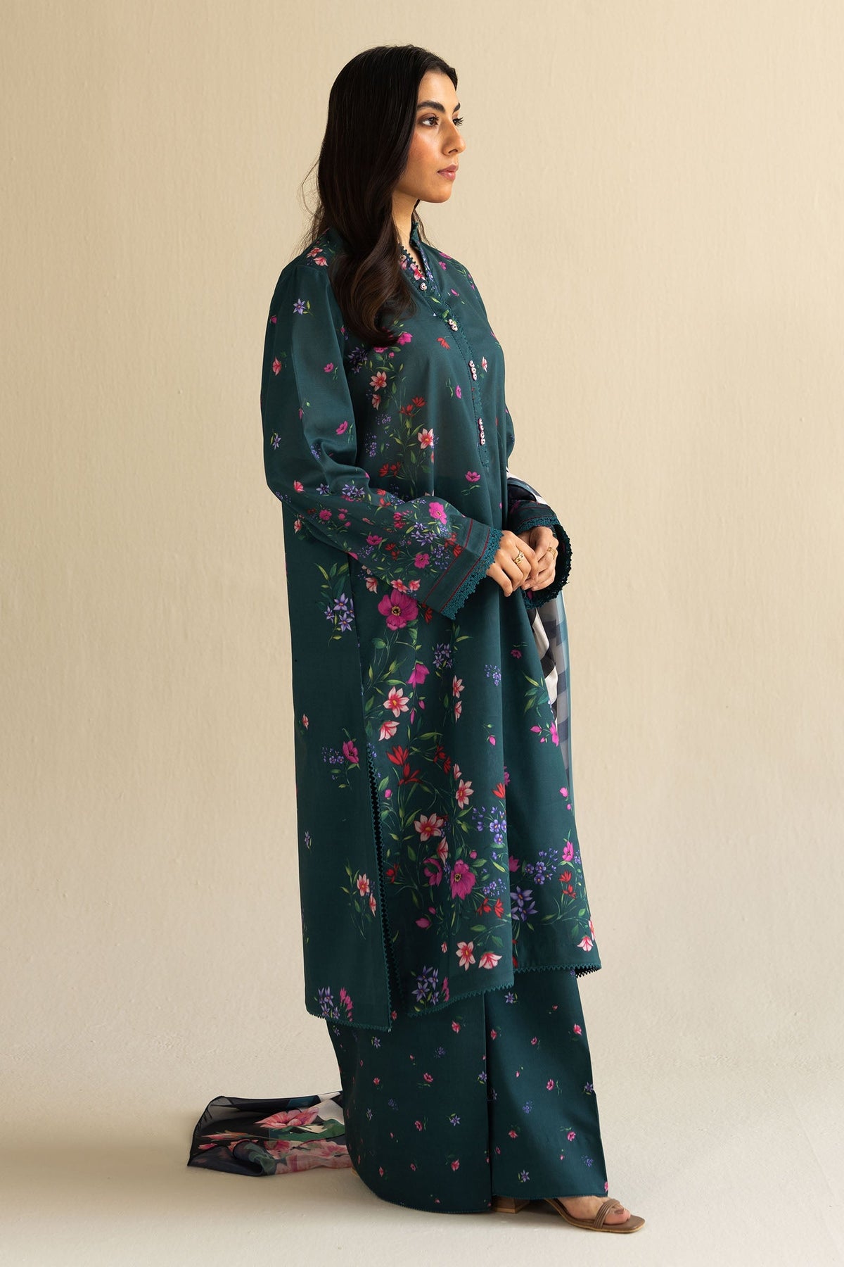 Zara Shahjahan | Coco Prints 25 | Reena-4A by Zara Shahjahan - Designer Dress - Type: Ladies Clothes - Available at Libayah - 100% Original