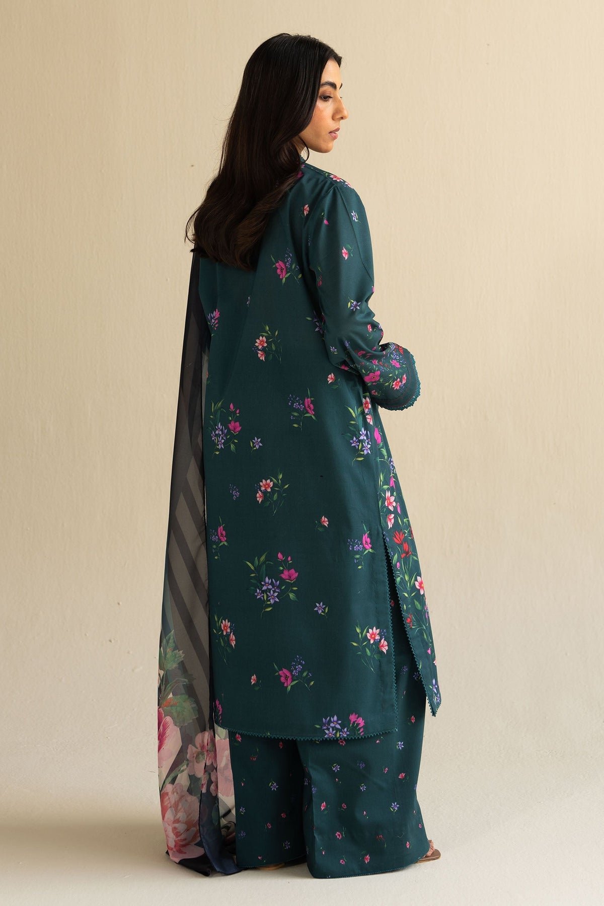Zara Shahjahan | Coco Prints 25 | Reena-4A by Zara Shahjahan - Designer Dress - Type: Ladies Clothes - Available at Libayah - 100% Original
