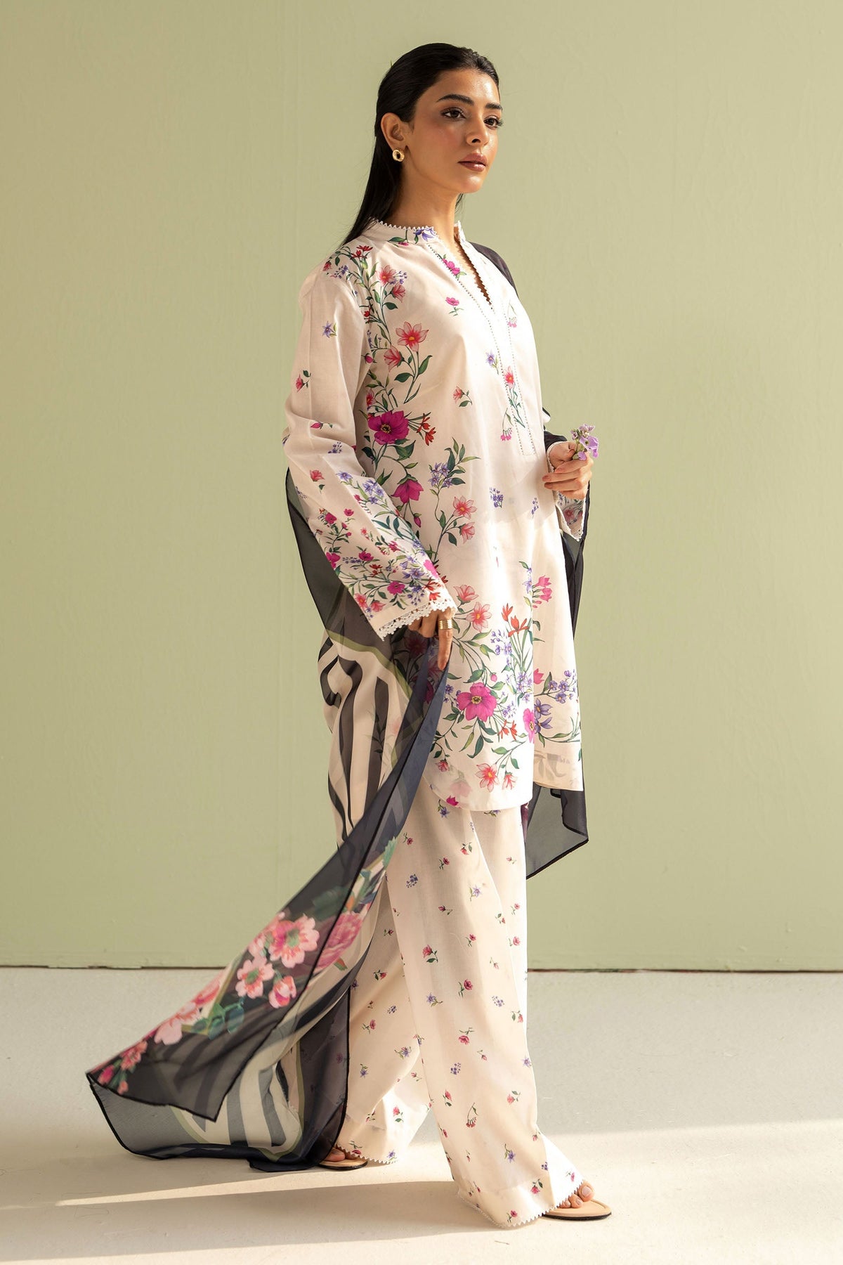 Zara Shahjahan | Coco Prints 25 | Reena-4B by Zara Shahjahan - Designer Dress - Type: Ladies Clothes - Available at Libayah - 100% Original