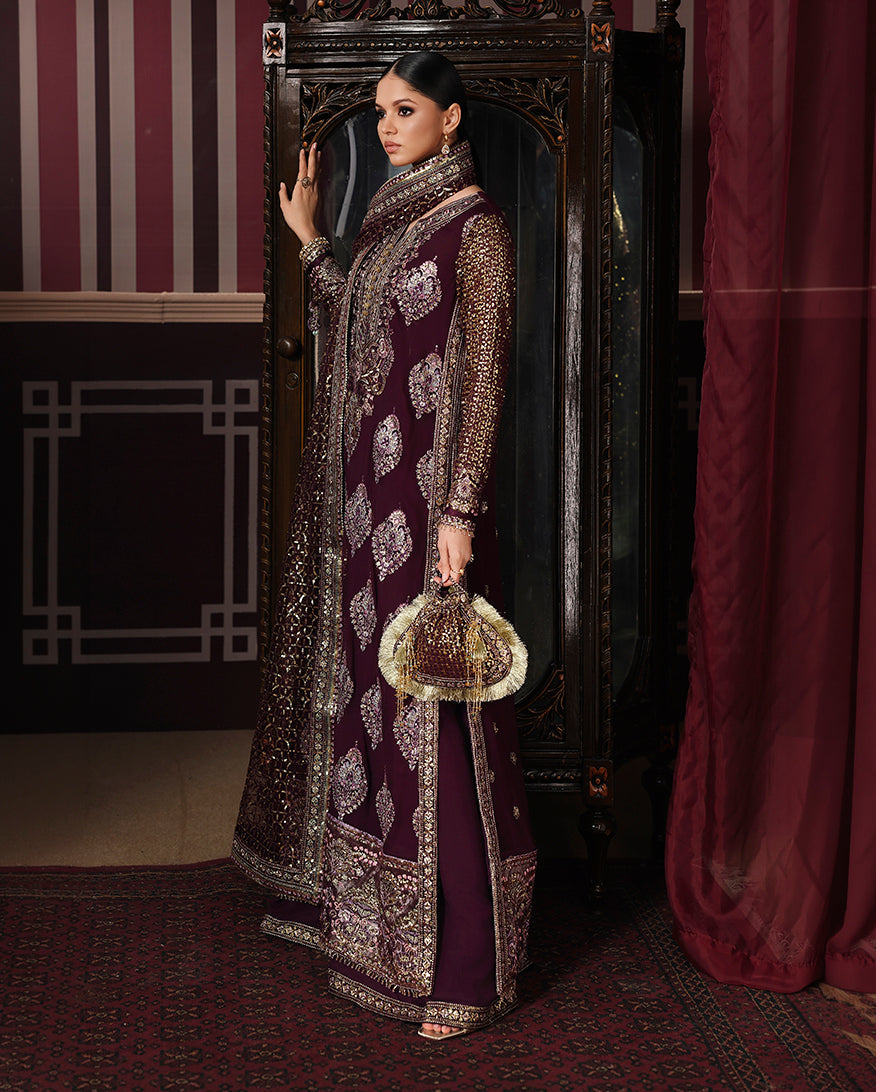 Roheenaz | Royale Eternel Chiffon Edit | Regal Charm by Roheenaz - Designer Dress  - Type : Ladies Clothes - Available at Libayah - 100% Original 