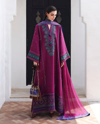 Mushq | Nuvera Rawsilk | Reina Rouge by Mushq - Designer Dress  - Type : Ladies Clothes - Available at Libayah - 100% Original 