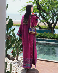 Mushq | Nuvera Rawsilk | Reina Rouge by Mushq - Designer Dress  - Type : Ladies Clothes - Available at Libayah - 100% Original 