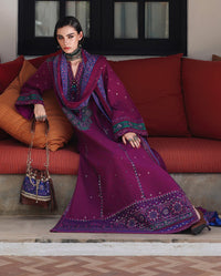 Mushq | Nuvera Rawsilk | Reina Rouge by Mushq - Designer Dress  - Type : Ladies Clothes - Available at Libayah - 100% Original 