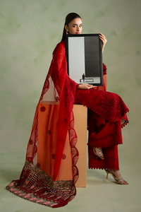 Saad Shaikh | Cutwork 26 | Relle by Saad Shaikh - Designer Dress  - Type : Ladies Clothes - Available at Libayah - 100% Original 