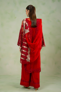 Saad Shaikh | Cutwork 26 | Relle by Saad Shaikh - Designer Dress  - Type : Ladies Clothes - Available at Libayah - 100% Original 