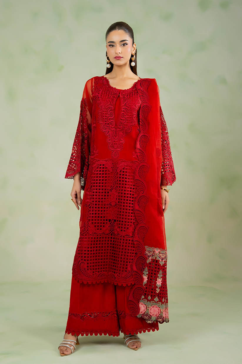 Saad Shaikh | Cutwork 26 | Relle by Saad Shaikh - Designer Dress  - Type : Ladies Clothes - Available at Libayah - 100% Original 