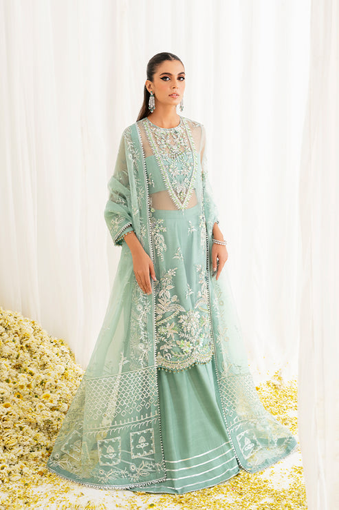 Saffron | Reveur Luxury Festive | SF-08 Aislin by Saffron - Designer Dress - Type: Ladies Clothes - Available at Libayah - 100% Original